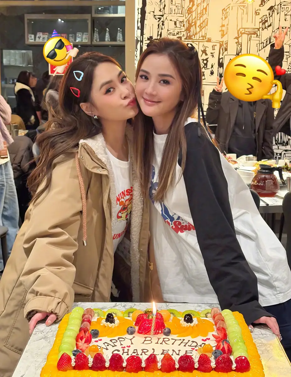 鐘欣潼卡零點(diǎn)為蔡卓妍慶生